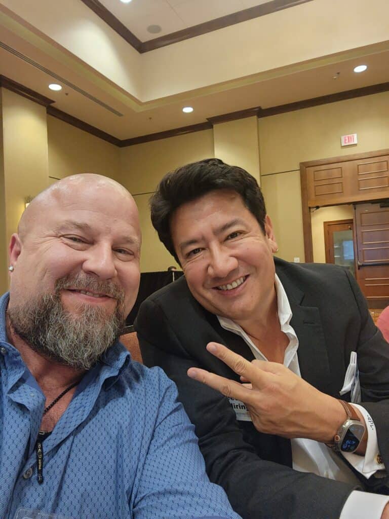 Master the Art of the Ask for your pipeline 1 Clay Hicks, with H7 Network, with David Parrish at the annual TAB Conference