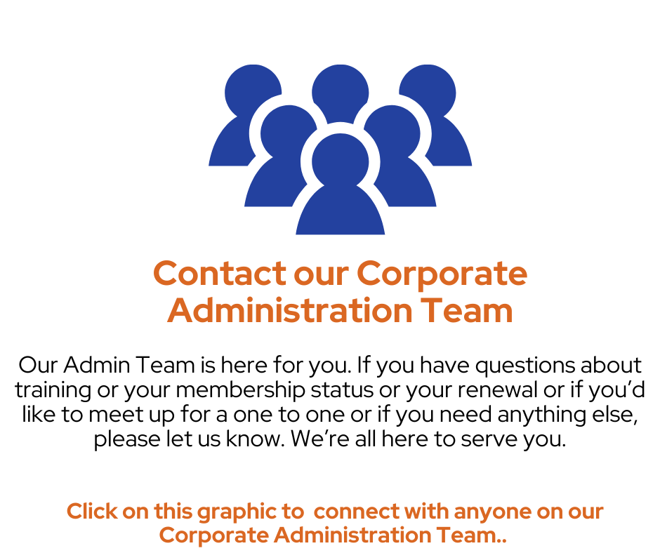 Contact our Admin. Team