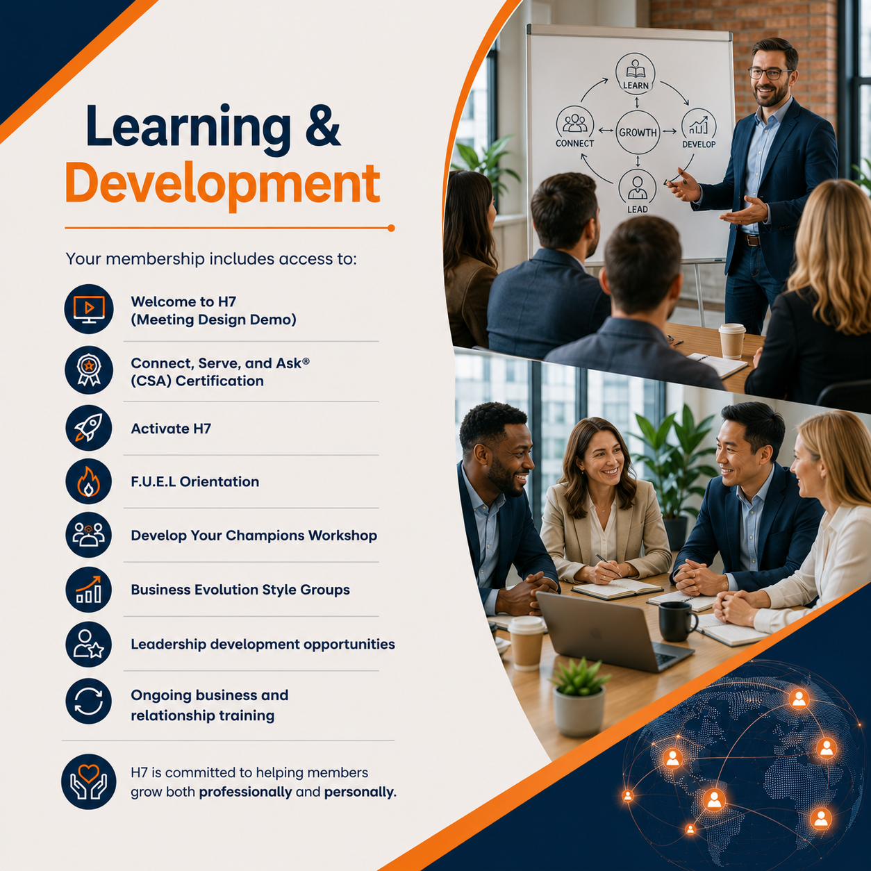 Learning and development